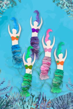 Maak je eigen zeemeermin/-man